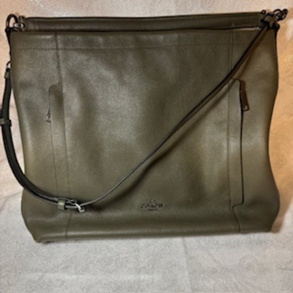 Coach Hallie Crossbody/shoulder bag in green